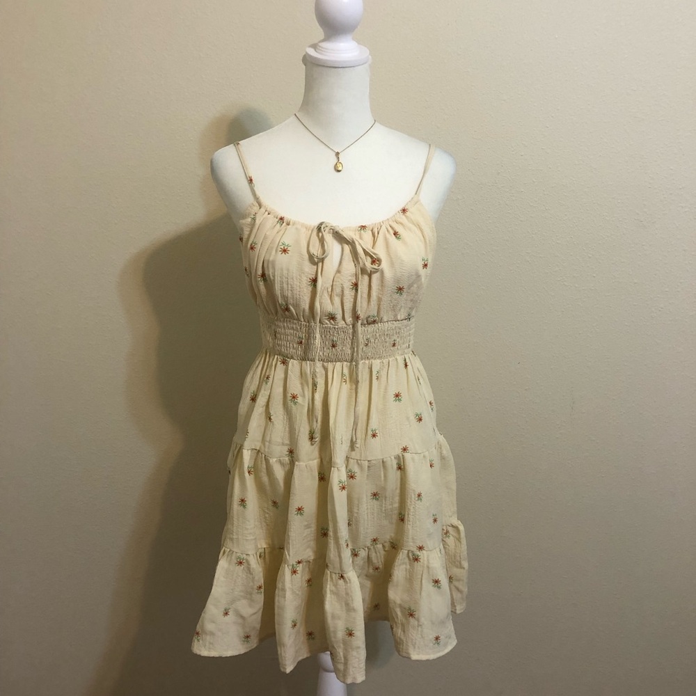 Pacsun/L.A. Hearts Yellow Floral Summer Dress Size S